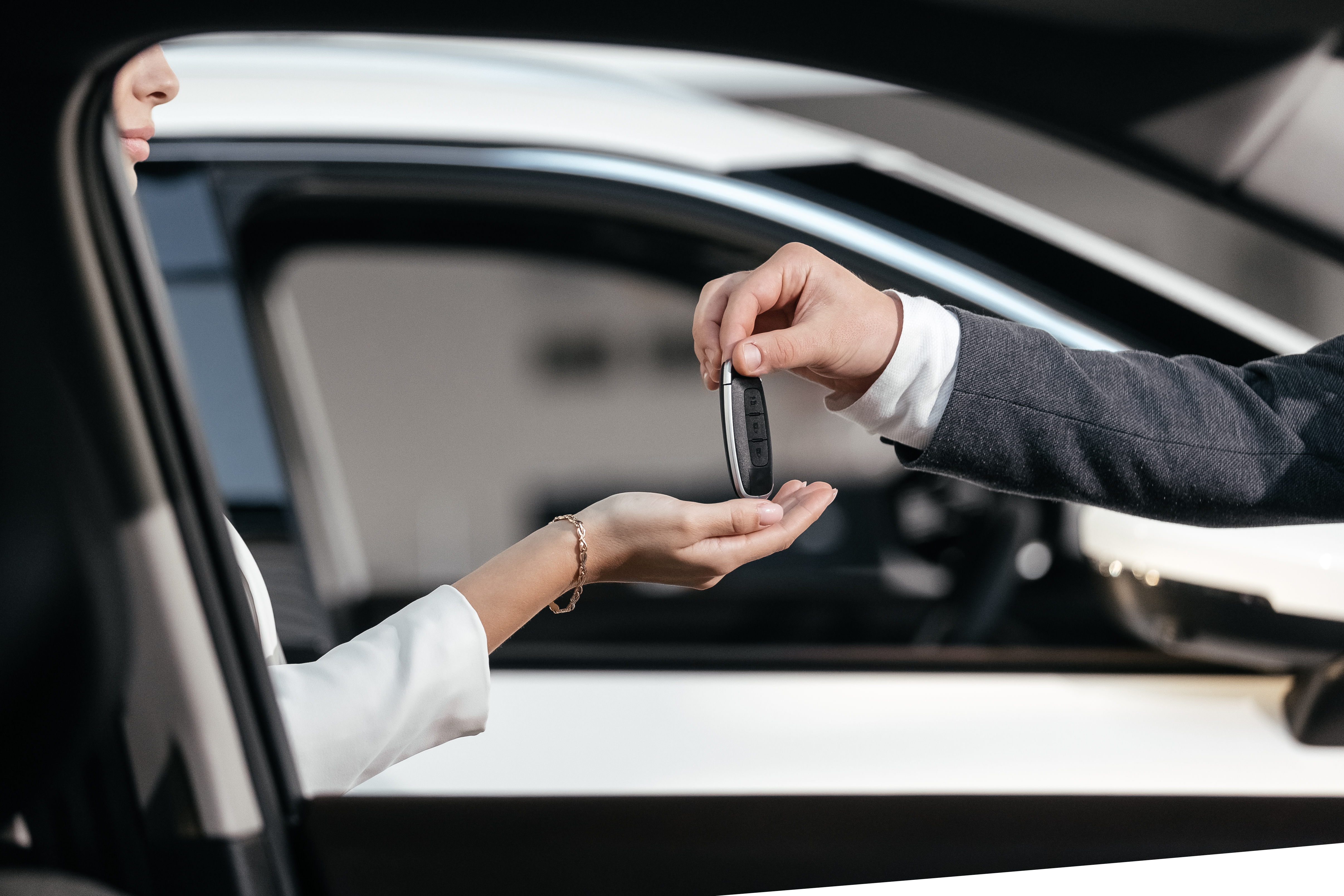 Autoschlüssel Übergabe